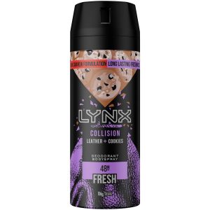 Lynx Collision Leather + Cookies - Body Spray - 106g/165ml