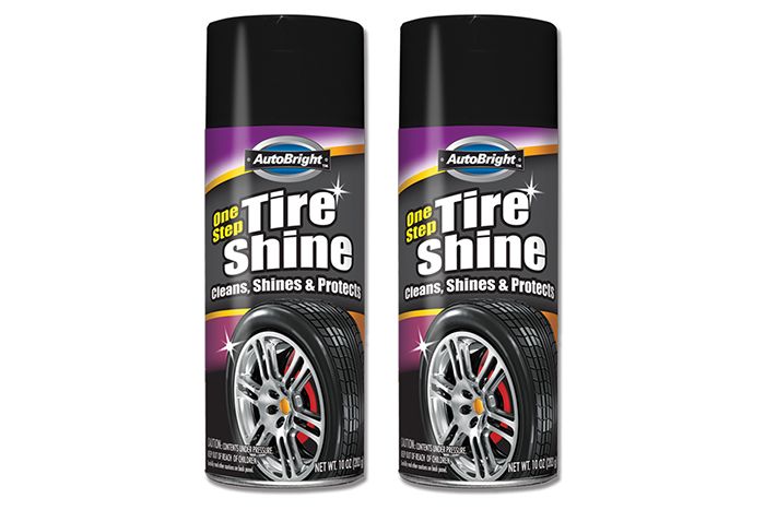 AutoBright Tyre Shine Cleaner Spray - 283g