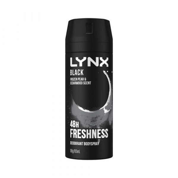 Lynx Black - Body Spray - 106g/165ml