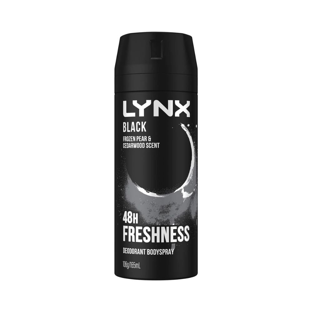 Lynx Black - Body Spray - 106g/165ml