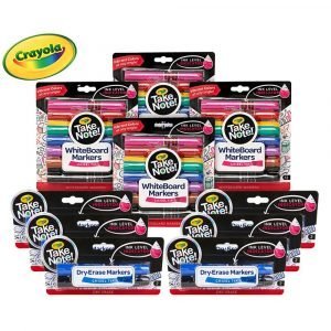 Crayola Take Note Whiteboard Markers Value Pack 60pk