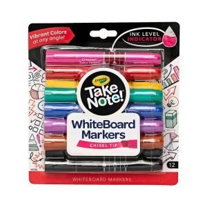 Crayola Take Note Whiteboard Markers Value Pack 60pk