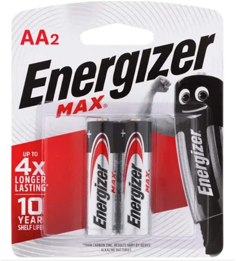 Energizer Max AA Battery - 2 Pack