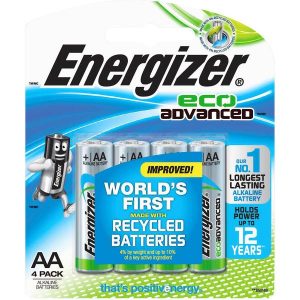 Energizer Eco Advanced AA Battery - 4 Pack