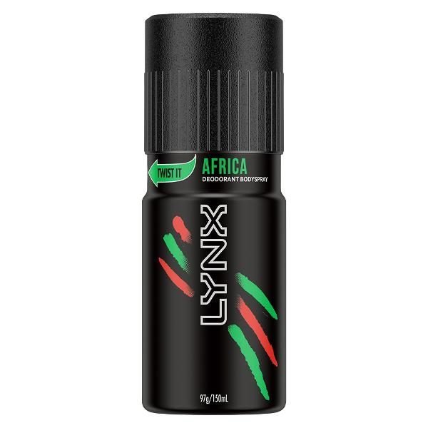 Lynx Africa - Body Spray - 97g/150ml