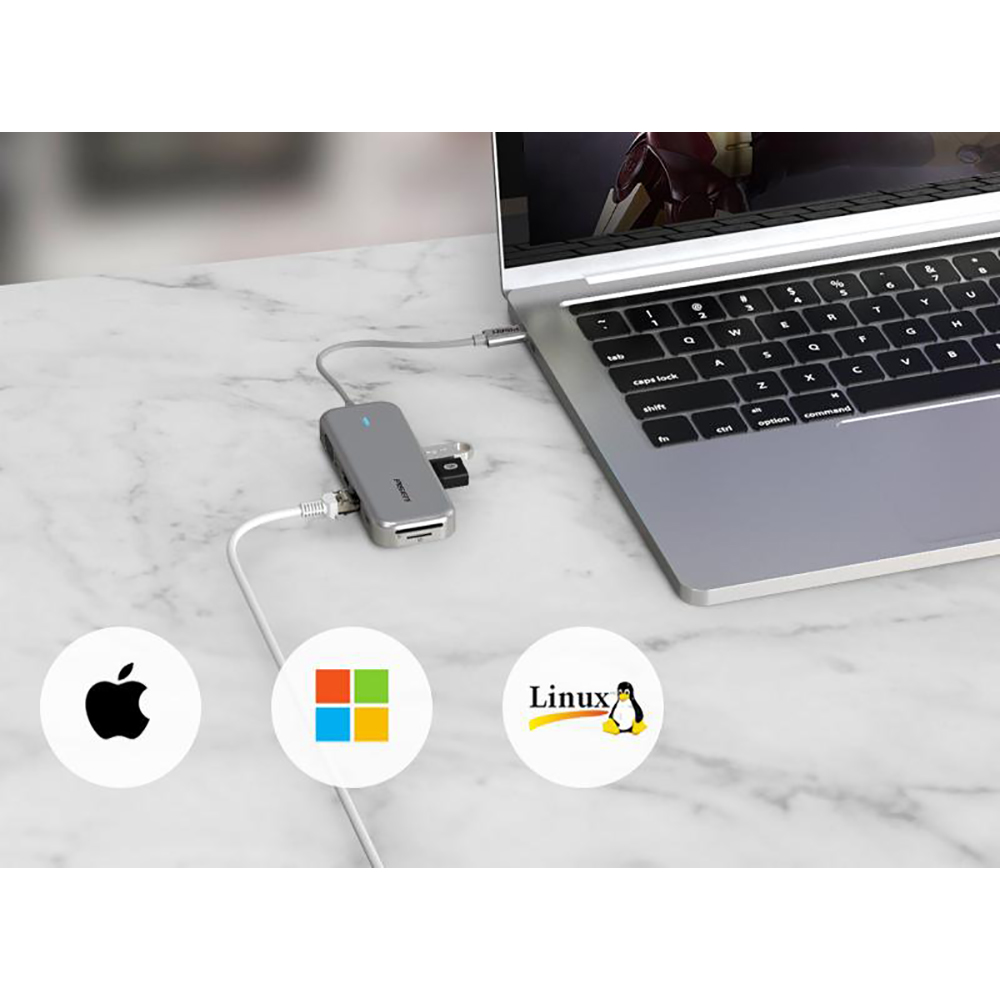 Pisen Type-C 11 in 1 Multi-Functional Docking Station - Image 5