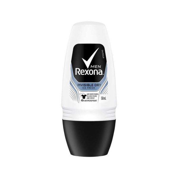 Rexona Invisible Dry Ice Fresh Antiperspirant Roll-On Deodorant - 50ml