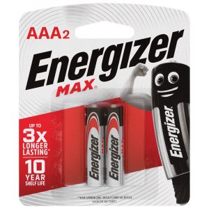 Energizer Max AAA Battery - 2 Pack