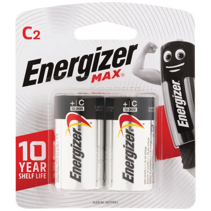 Energizer Max C Battery - 2 Pack