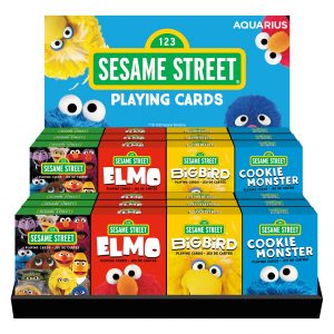 Sesame Street – 24 Playing Card Pack Counter Display