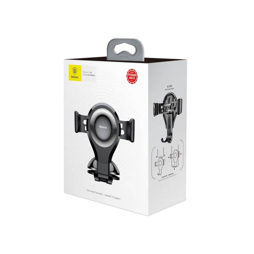 Baseus Gravity Osculum Auto-Lock Suction Cup Car Mount Phone Holder - Image 8