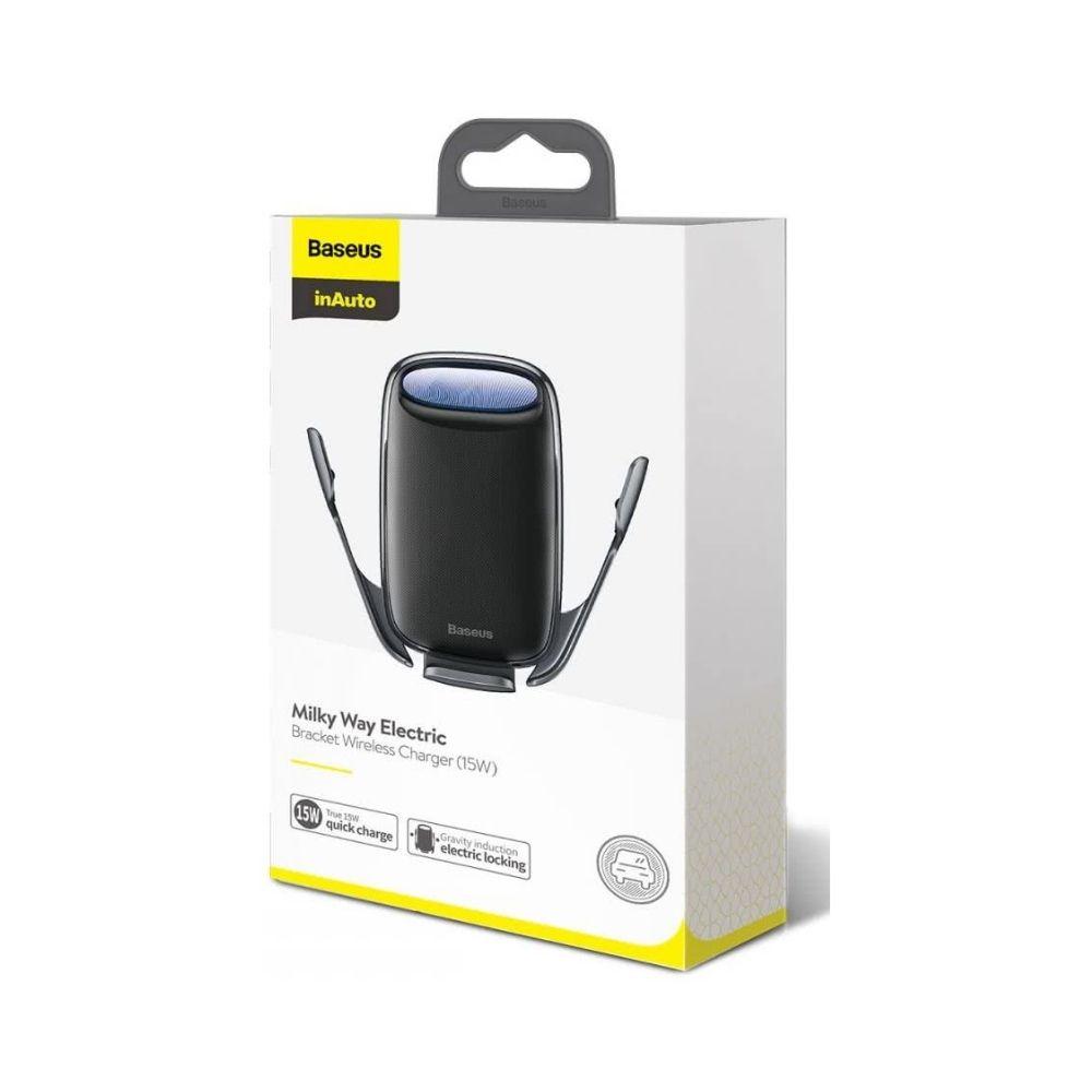 Baseus Milky Way Car Mount with Qi Wireless Charger - 15W - Image 2
