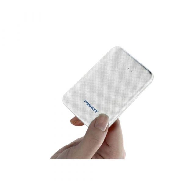 Pisen Mini Power Bank 5000mAh - Dual USB and Type C