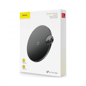 Baseus Wireless Charger with Digital LED Display - 10W