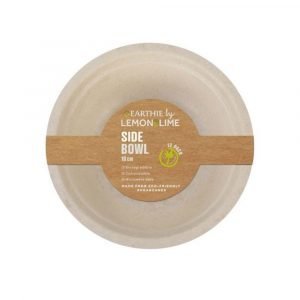 Lemon & Lime ECO Sugarcane Side Bowl Natural - 30 Pack - 18cm