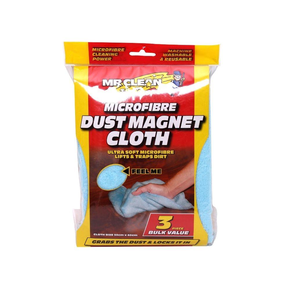Mr Clean Microfibre Dust Magnet Cloth 3Pk - Image 2