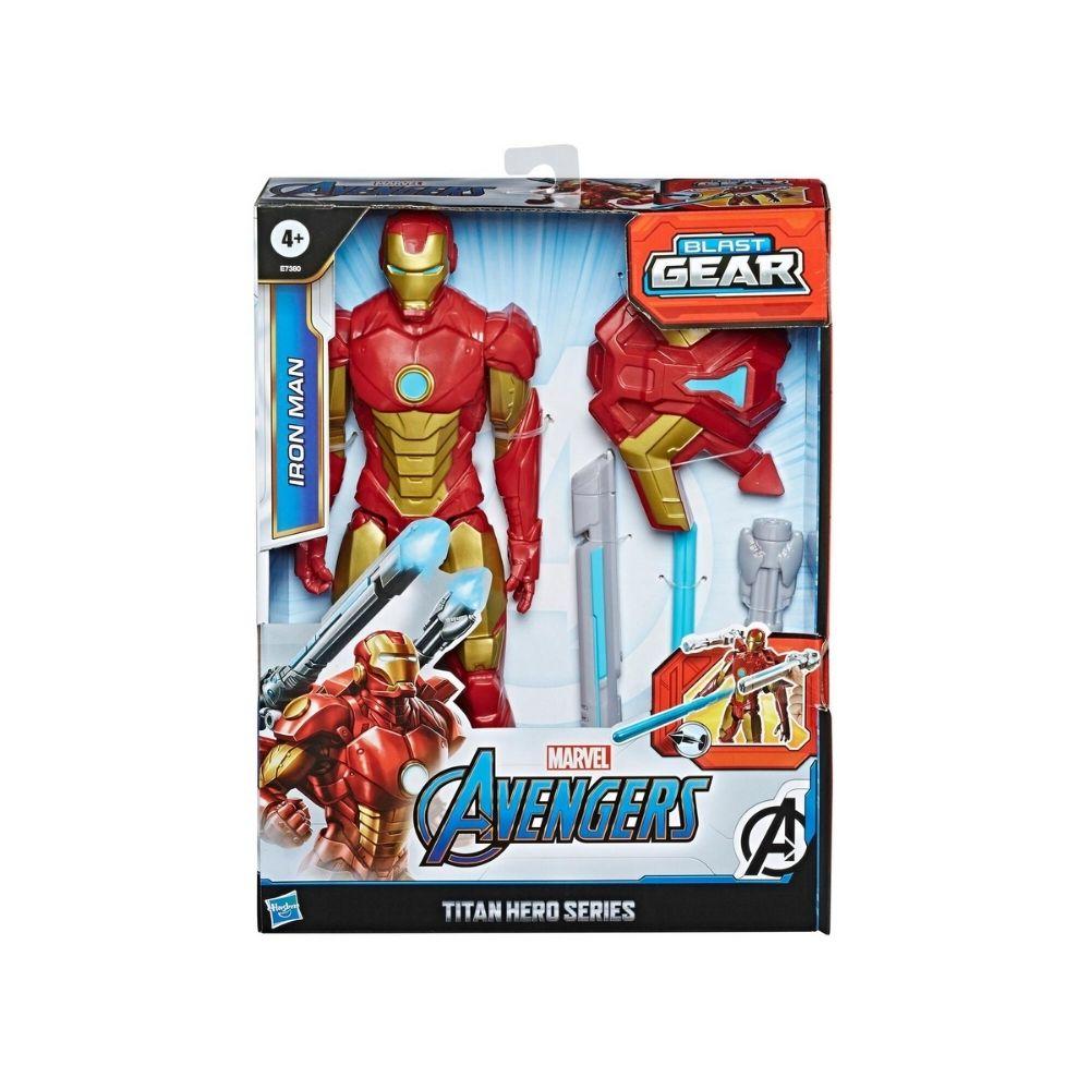 Marvel Avengers: Titan Hero Blast Gear Iron Man 12" Action Figure