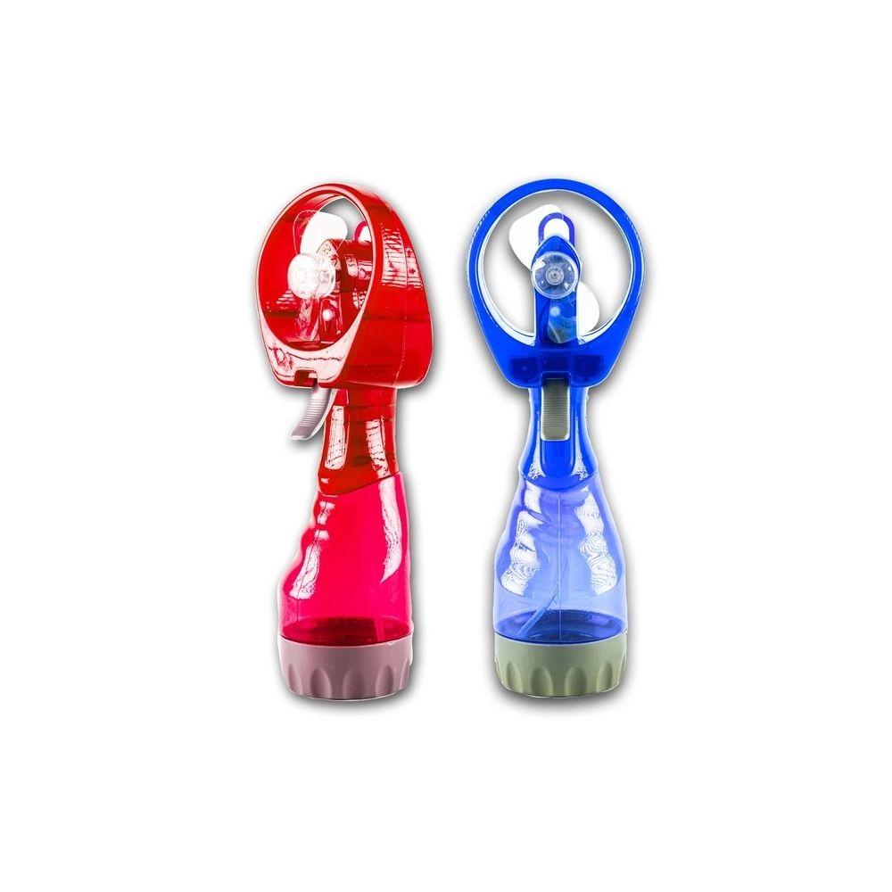 Fan Water Misting Red & Blue 27.5cm x 8.5cm