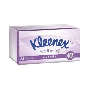 Kleenex Lavender Wellbeing Tissues - 85 Pack