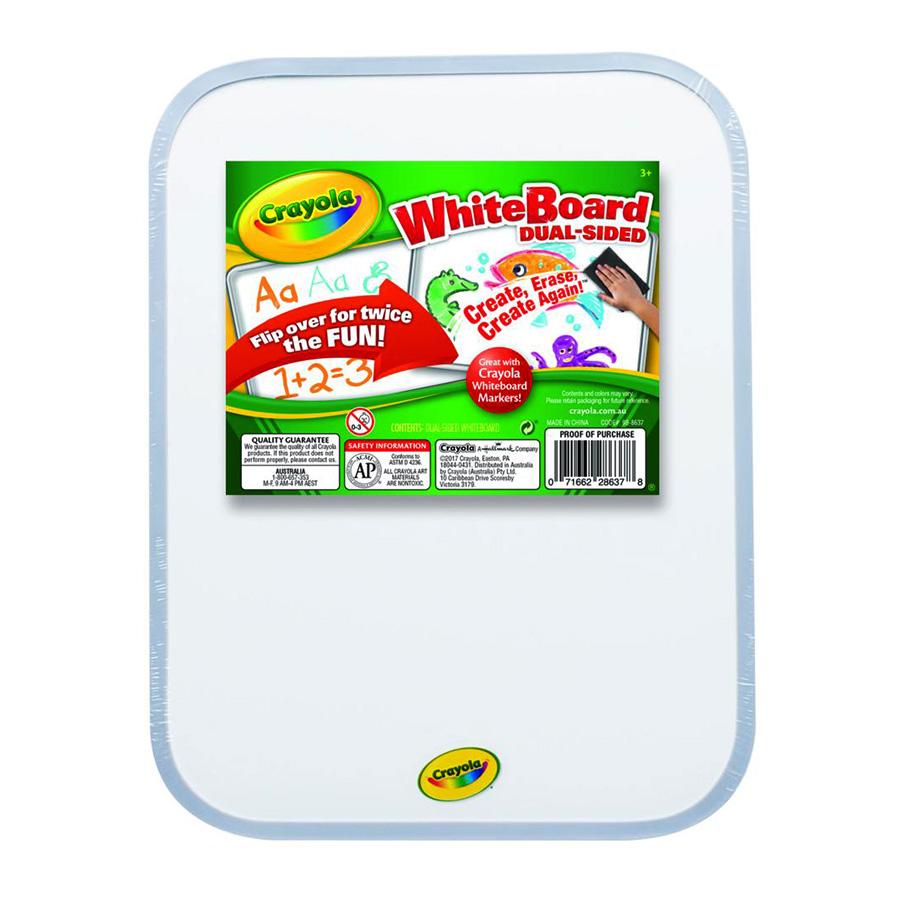 Crayola Dry Erase Dual Sided Board - 280x215mm