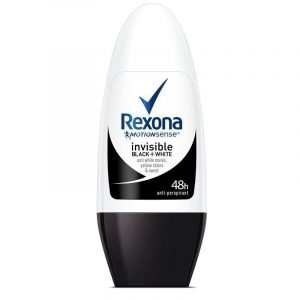 Rexona Women Invisible Black+White Roll On Deodorant - 50ml