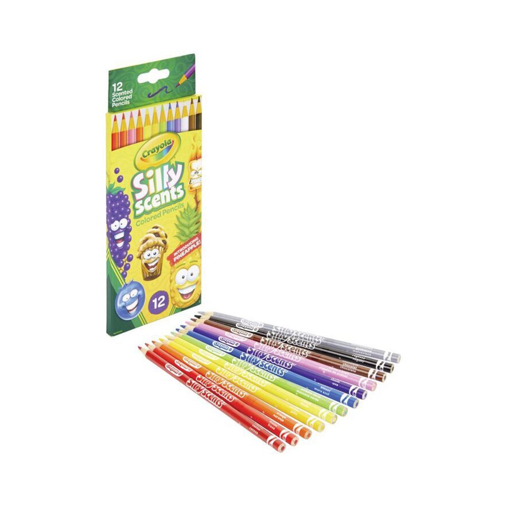 Crayola Silly Scents Coloured Pencils - 12 Pack - Image 2