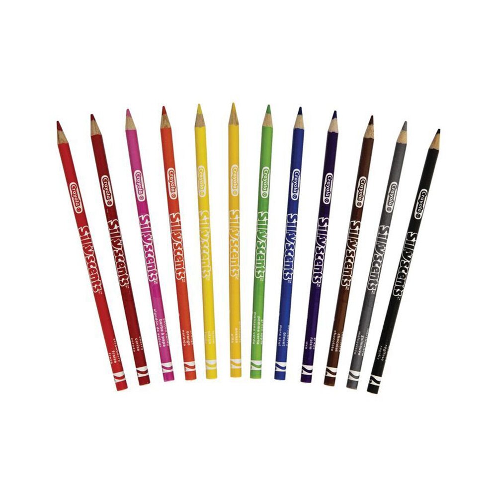 Crayola Silly Scents Coloured Pencils - 12 Pack - Image 3