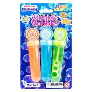 Bubbles Lollipop 28ml - 3pk