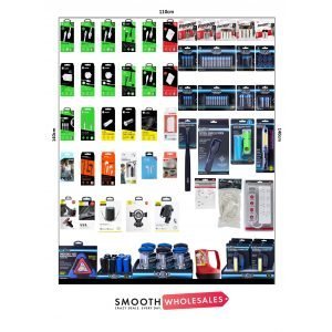 Phone Accessories/Electrical - 1 Bay Planogram(110x140cm)