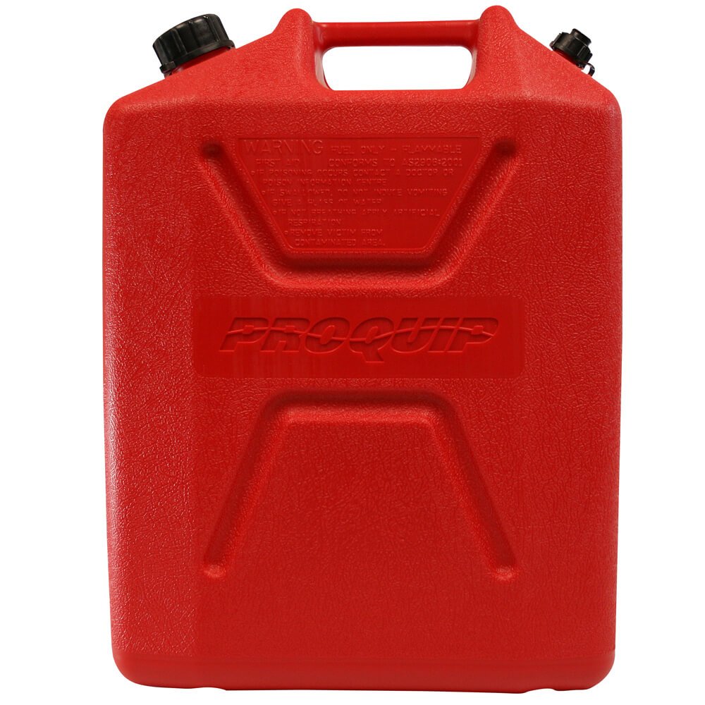 Pro Quip 20L Plastic Fast Pour Fuel Can – Unleaded Red - Image 3