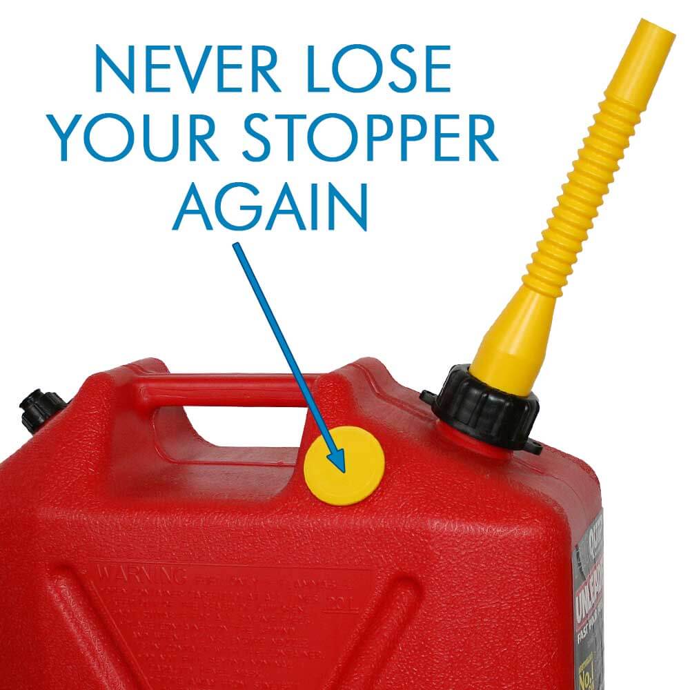 Pro Quip 20L Plastic Fast Pour Fuel Can – Unleaded Red - Image 2