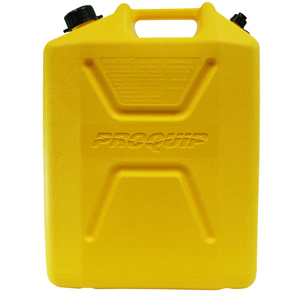 Pro Quip 20L Plastic Fast Pour Fuel Can – Diesel Yellow - Image 2