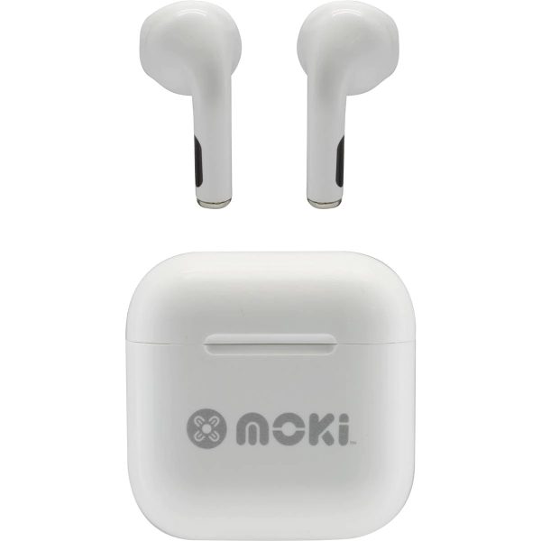 MokiPods True Wireless Earphones - White