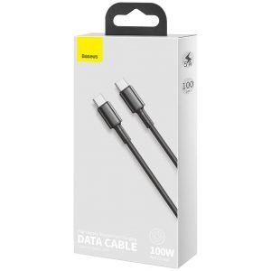 Baseus Braided Fast Charging Data Cable - Type-C to Type-C - 2m