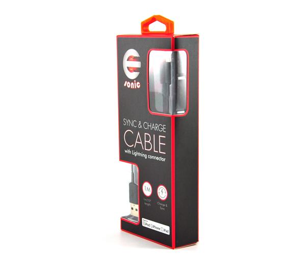 MFI Lightning To USB Cable - Black - Image 2