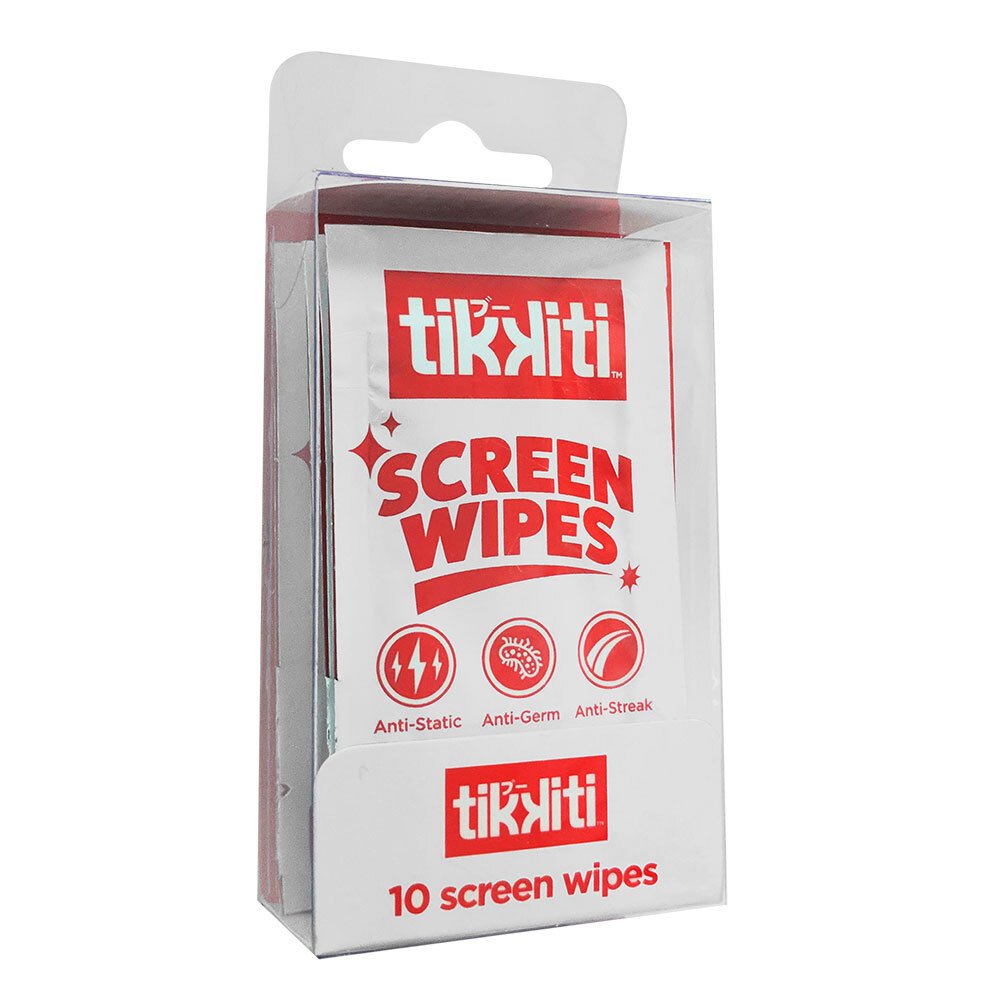 Tikkiti Screen Wipes 10-pack