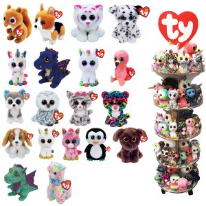 Ty Assorted Regular/Medium Plush with Stand - Mix A