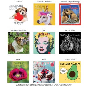 2022  Square Wall Calendar by The Gifted Stationery - Assorted Designs