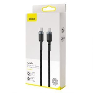 Baseus Cafule Quick Charge Type-C to Type-C - 2m
