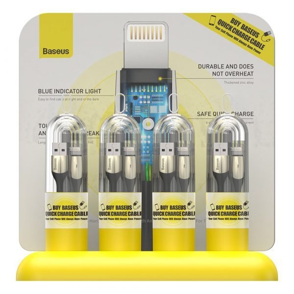 Baseus Horizontal Data Cable USB to Lightning - 1m - CDU