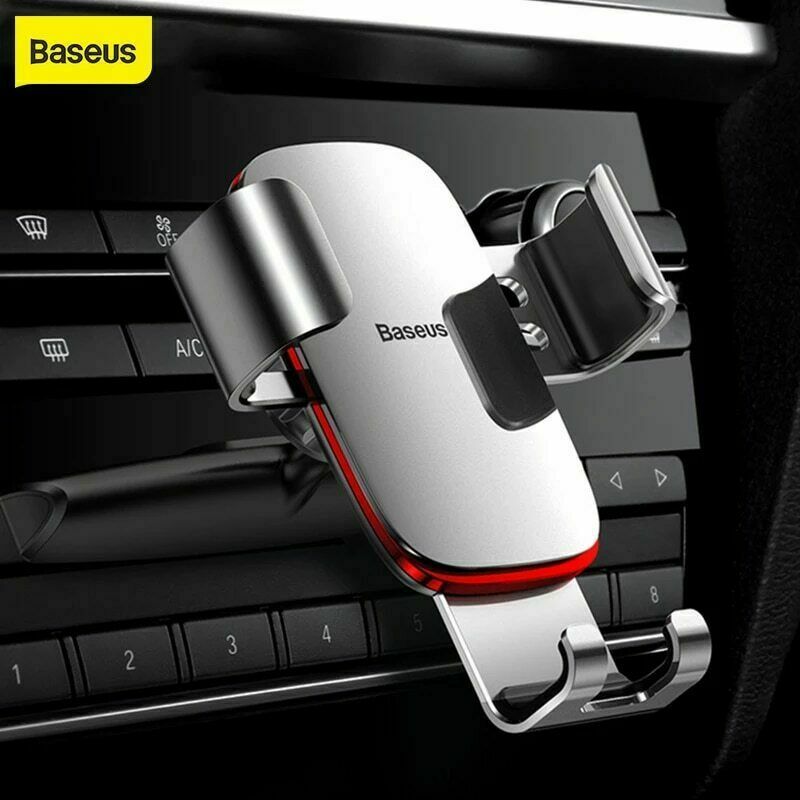 Baseus Metal Age Gravity CD Slot (Insert) Car Mount Holder - Image 3