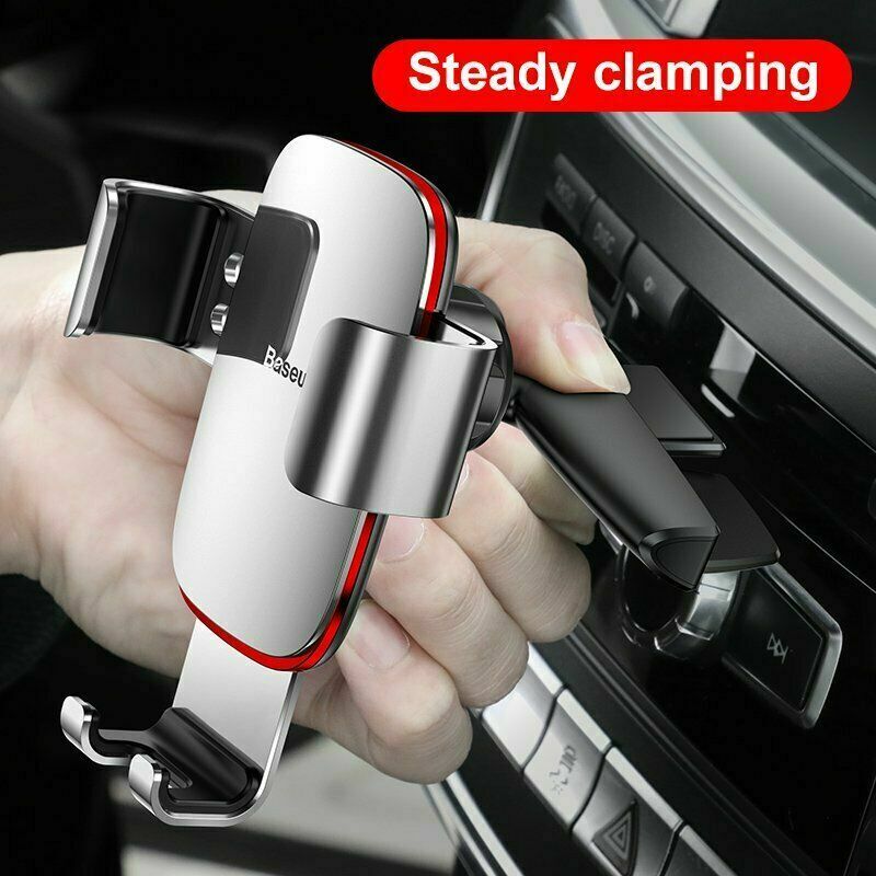 Baseus Metal Age Gravity CD Slot (Insert) Car Mount Holder - Image 2
