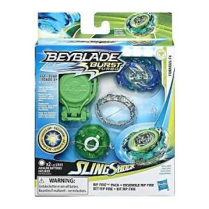 Beyblade Burst Slingshock Rip Fire Starter Pack Forneus F4 - Assorted Colours