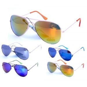 Aviator Metal Sunglasses -Tint