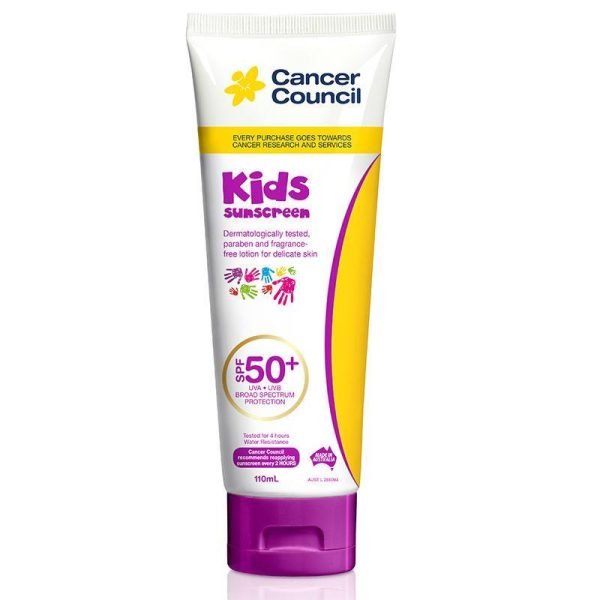 Cancer Council Kids Sunscreen Tube SPF 50+ 110mL