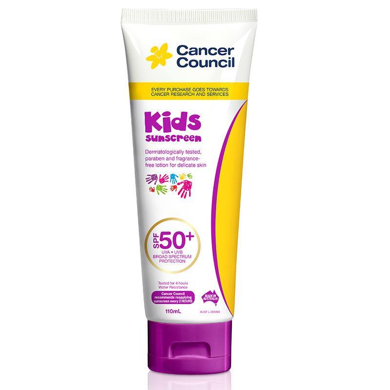 Cancer Council Kids Sunscreen Tube SPF 50+ 110mL