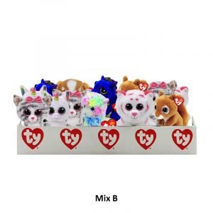 Ty Assorted Regular Plush with Counter Display Stand - Mix B - 42 Pieces