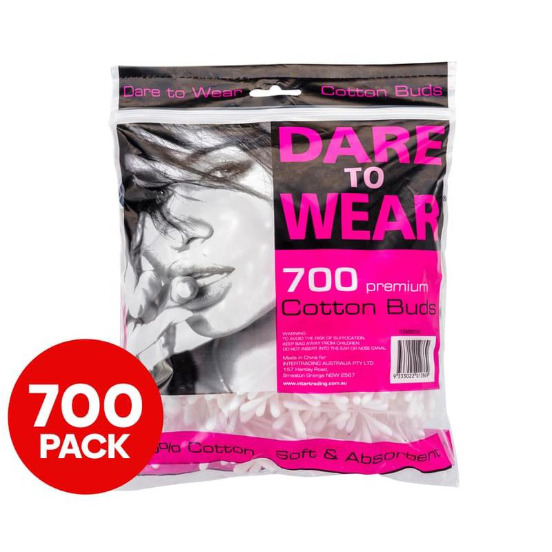 Dare to Wear Premium Cotton Buds 700 Pack