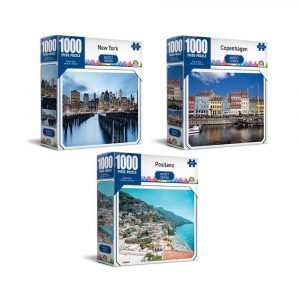 1000 Piece Aspect Series Jigsaw Puzzle - 68.5x50.5cm - Assorted