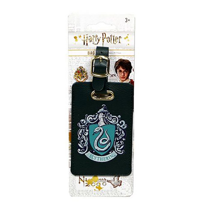 Harry Potter Bag Tag - Slytherin - 11x7cm
